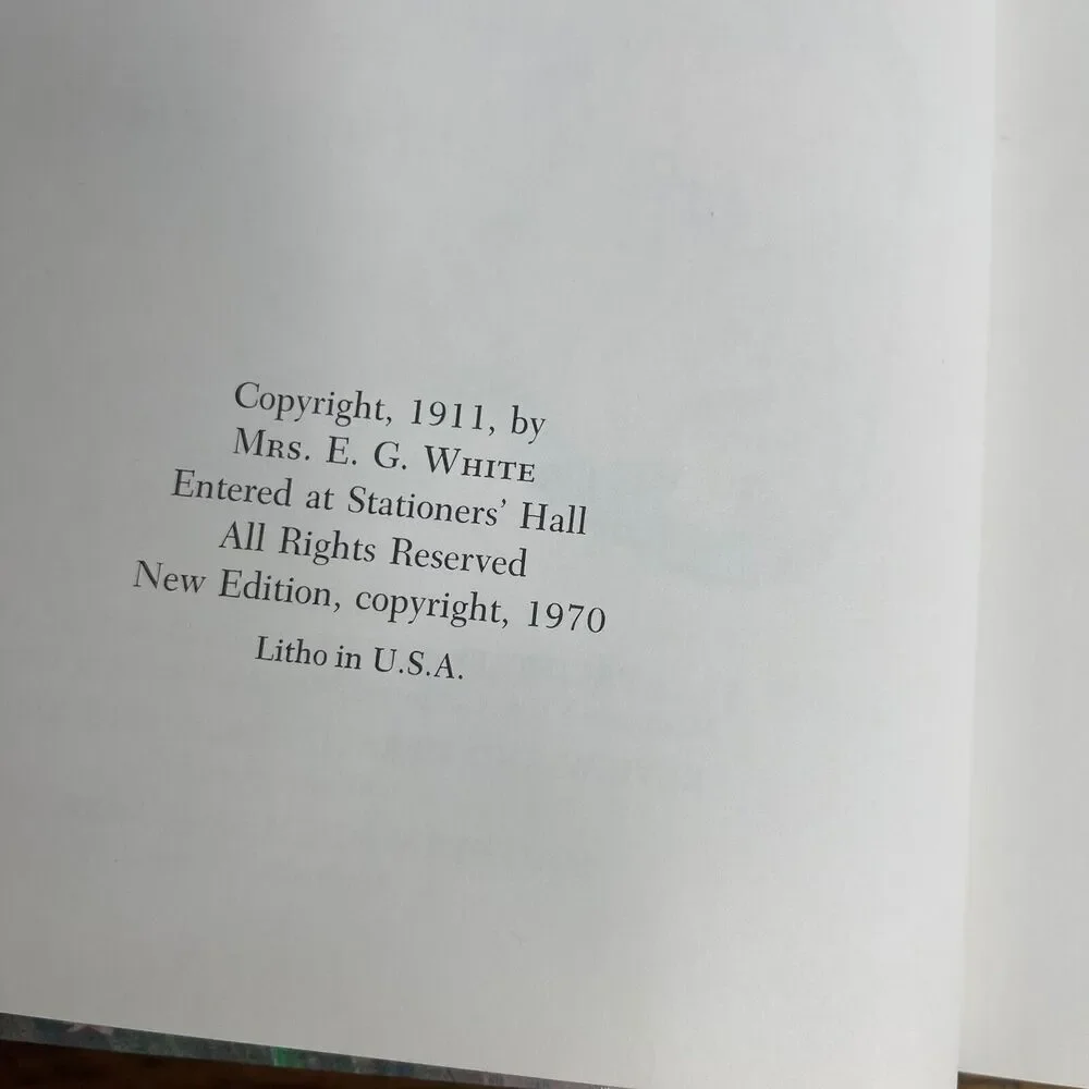 The Acts‎ of the Apostles By Ellen G. White Southern Publishing 1970 Hardcover